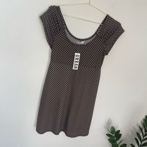 Urban Outfitters Short Sleeve Relaxed Style Mini Dress Sz Medium NWT